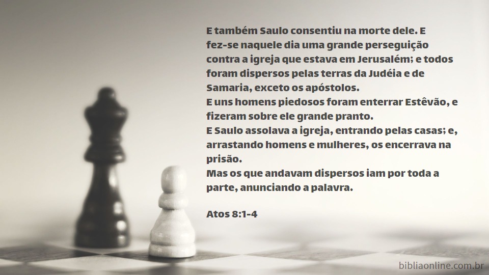 Atos 8:1-4